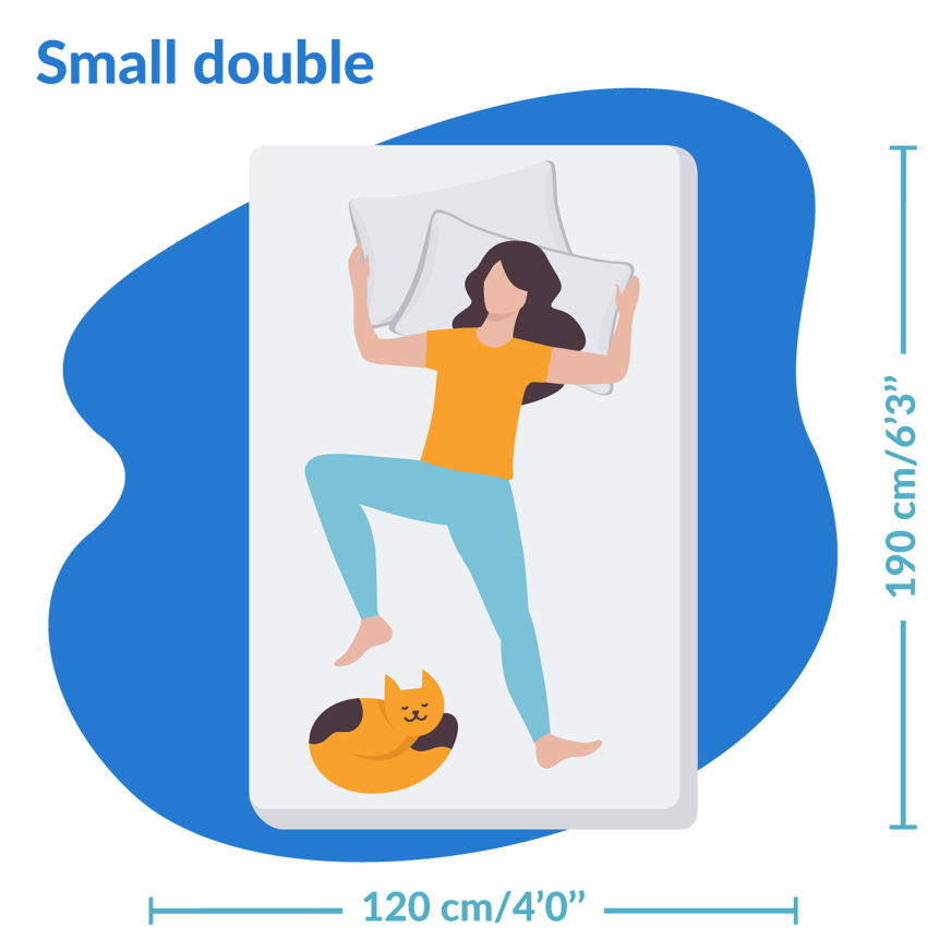 small double beds for small rooms